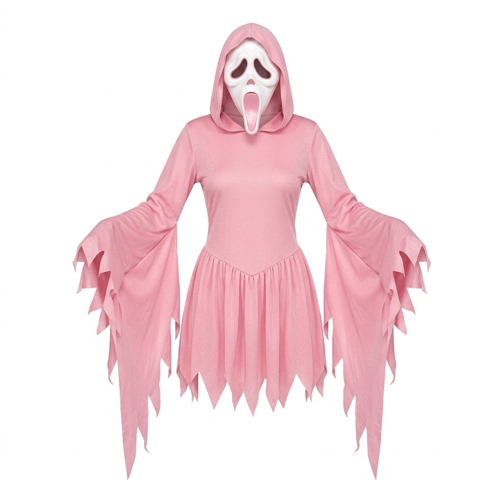 Ghosquette™ Fantasma Rosa con Máscara